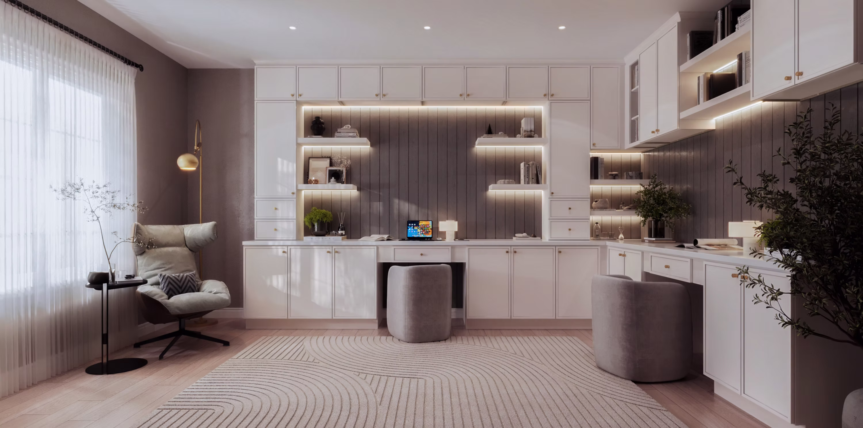 Eastern Cabinet & Stone showroom kitchen